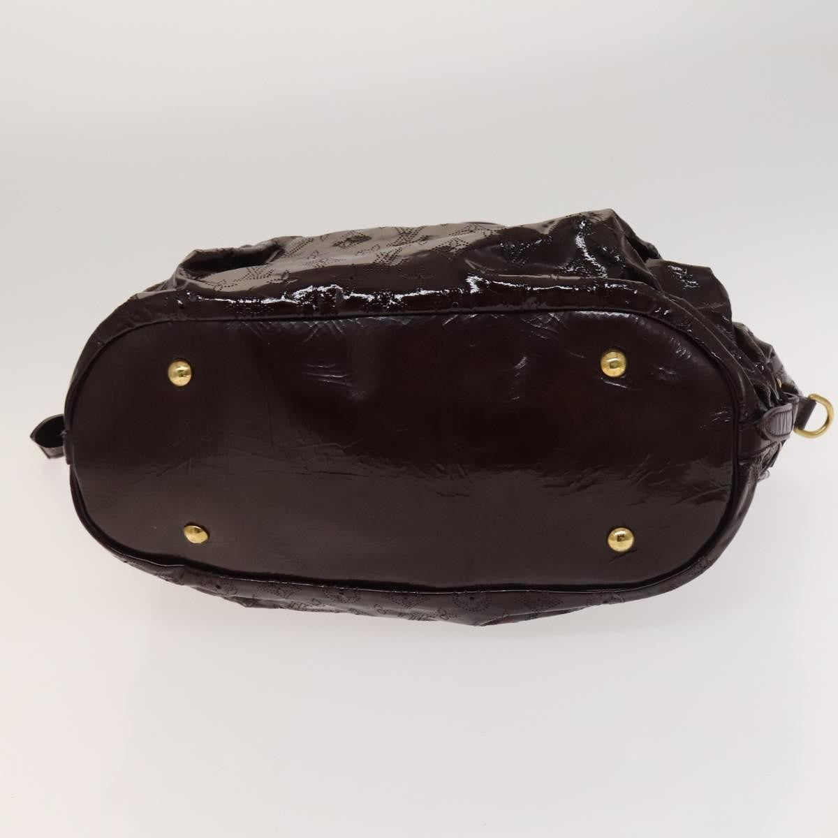 Louis Vuitton Surya Tote bag Mahina Patent Leather, PURPLE, CANVAS, Tote bag