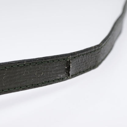 Celine Vintage Circle Logo Crossbody Bag Leather, KHAKI, LEATHER, Crossbody bag