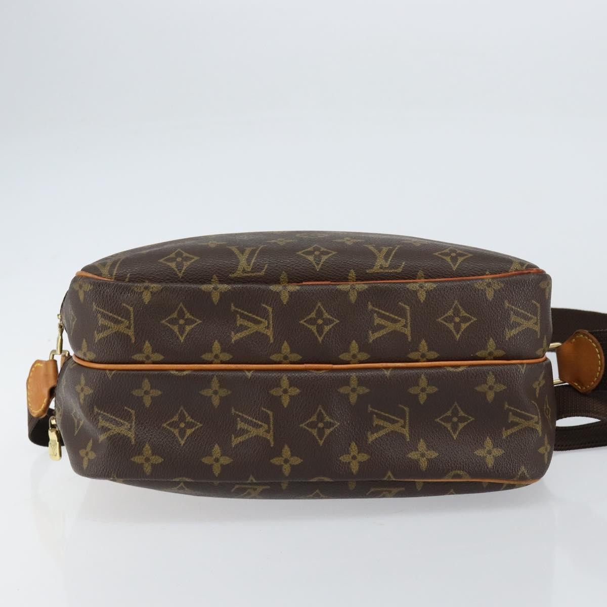 Louis Vuitton Reporter Bag Monogram Canvas, BROWN, CANVAS, Shoulder bag