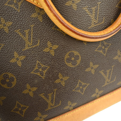 Louis Vuitton Alma Handbag Monogram Canvas, BROWN, CANVAS, Handbag