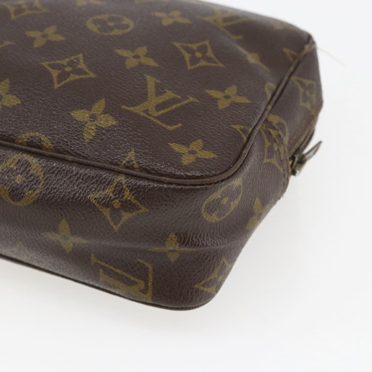Louis Vuitton Trousse Toilette Monogram Canvas, BROWN, CANVAS, Clutche & pouche
