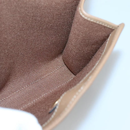 Christian Dior Vintage Honeycomb chain Canvas, BLACK, PVC, Clutche & pouche