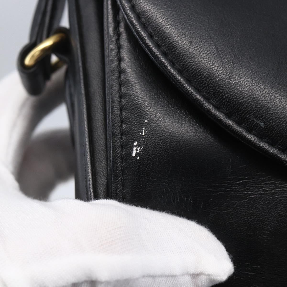 Givenchy Vintage Handbag Leather, BLACK, LEATHER, Handbag