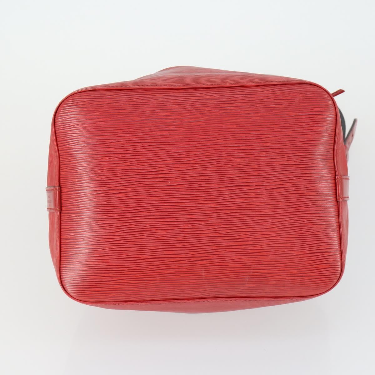 Louis Vuitton Noe Handbag Epi Leather, RED, LEATHER, Shoulder bag