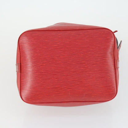 Louis Vuitton Noe Handbag Epi Leather, RED, LEATHER, Shoulder bag
