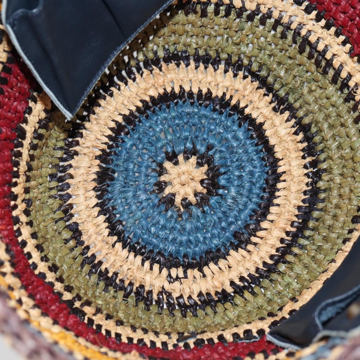 Balenciaga Panier Basket Tote Woven Raffia, MULTICOLOUR, WOOD, Tote bag