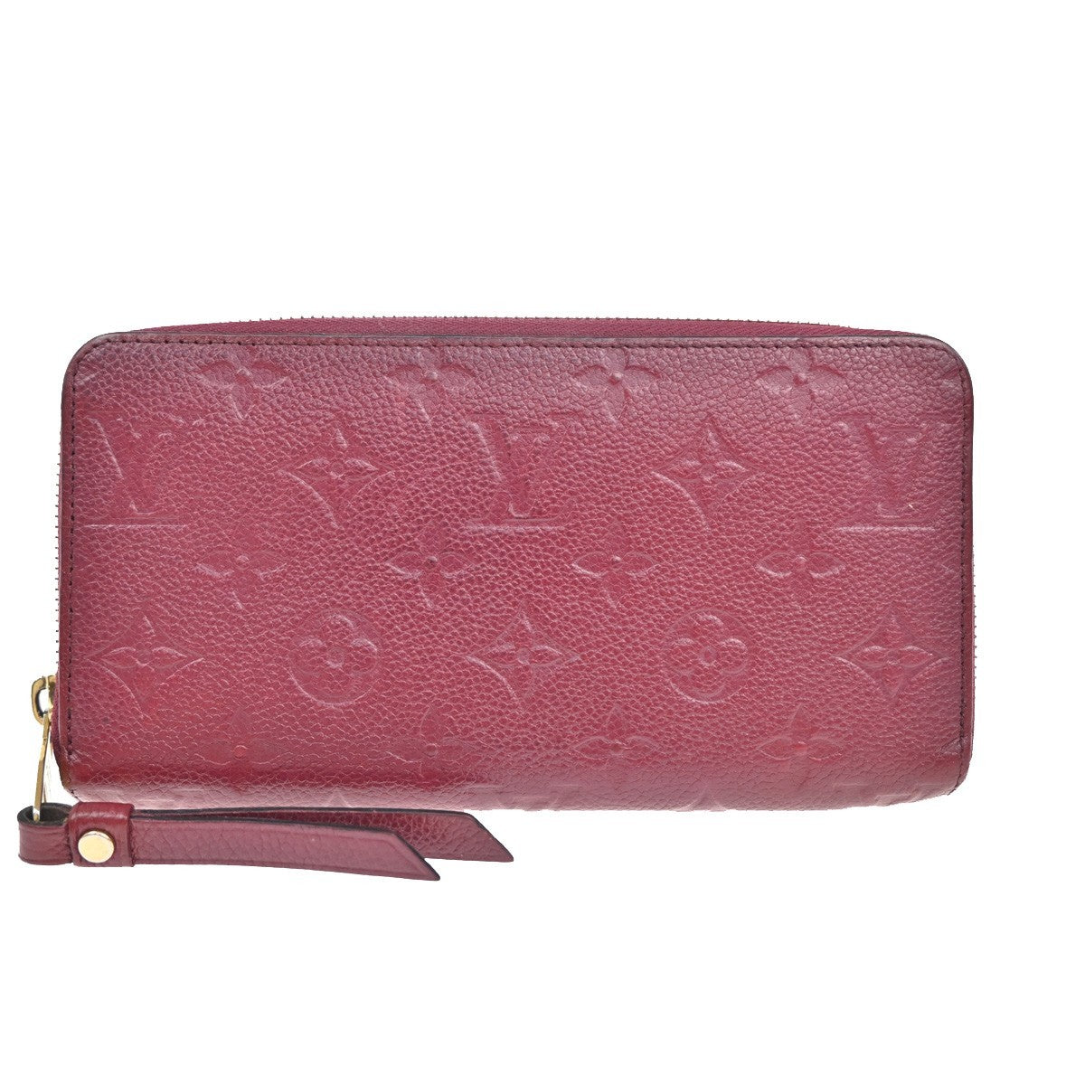 Louis Vuitton Zippy Wallet NM Leather Empreinte, PURPLE, LEATHER, Wallets