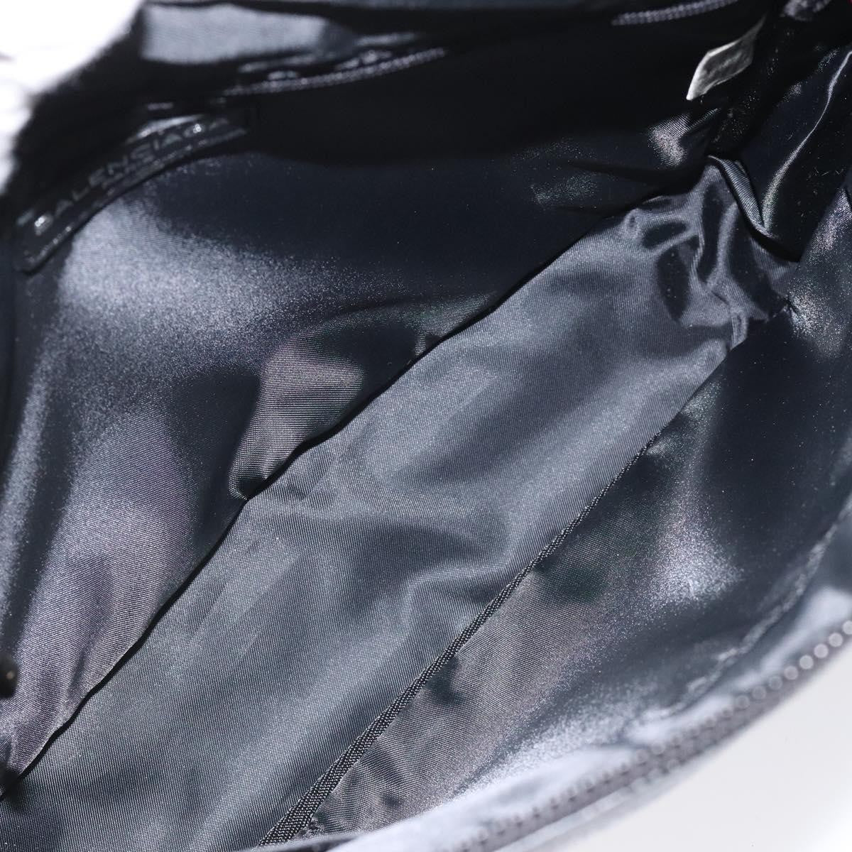 Balenciaga Vintage Pouch Leather, BLACK, LEATHER, Clutche & pouche