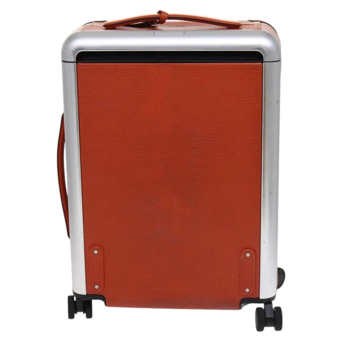 Louis Vuitton Horizon Luggage Epi Leather, ORANGE, LEATHER, Travel bag