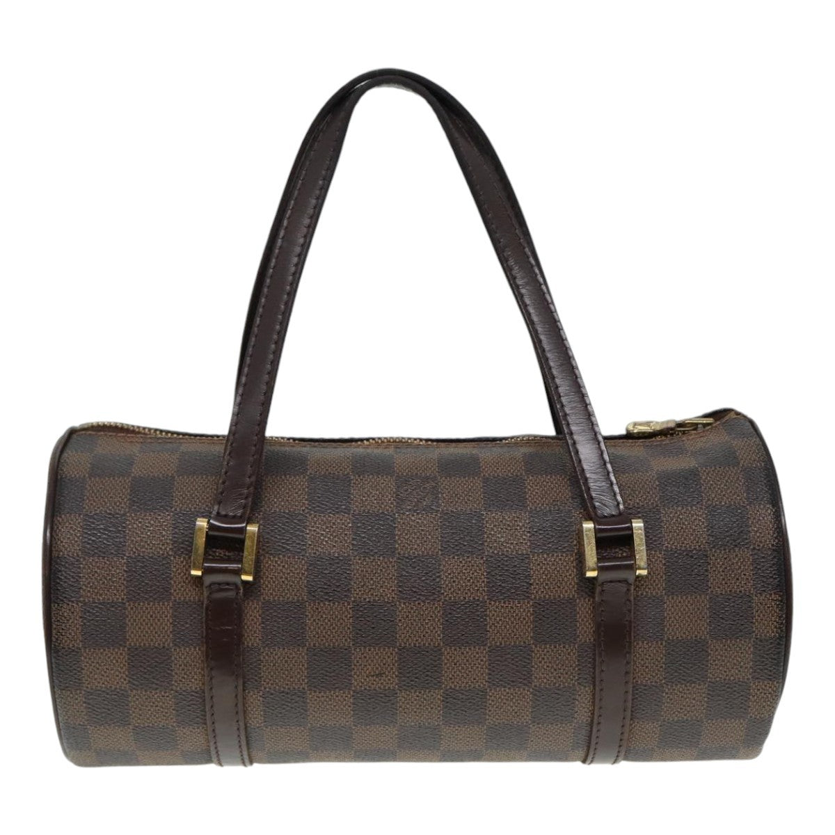 Louis Vuitton Papillon Handbag Damier, BROWN, CANVAS, Handbag