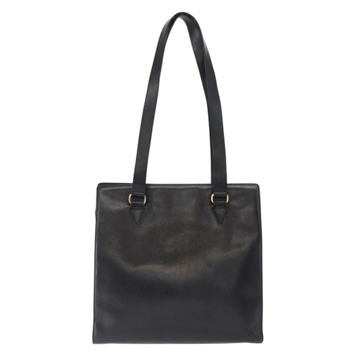 Celine Tote bag Leather, BLACK, LEATHER, Tote bag
