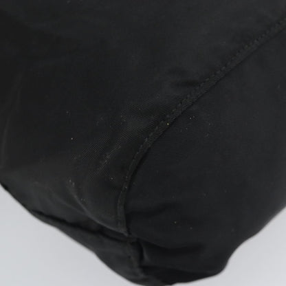Prada Drawstring Travel Pouch Tessuto, BLACK, NYLON, Clutche & pouche