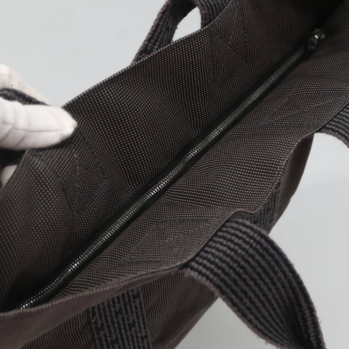 Hermes Fourre-tout Herline Fourre-tout Herline, GRAY, CANVAS, Tote bag