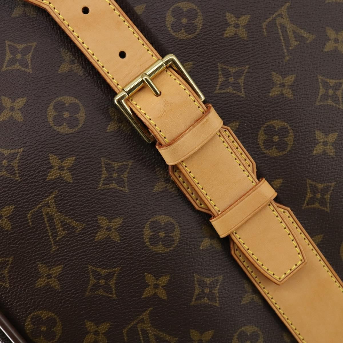 Louis Vuitton Satellite Travel Bag Monogram Canvas, BROWN, CANVAS, Travel bag