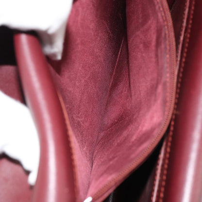 cartier Must de Cartier Shoulder Bag Leather, BURGUNDY, LEATHER, Shoulder bag