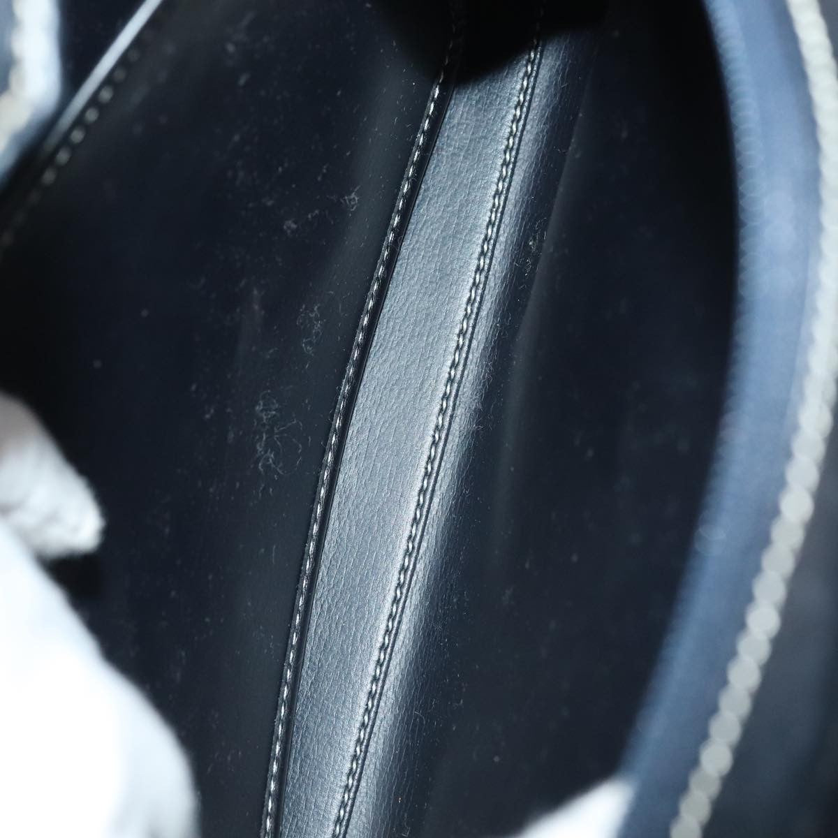 Christian Dior CD Shoulder bag Leather, BLACK, LEATHER, Shoulder bag