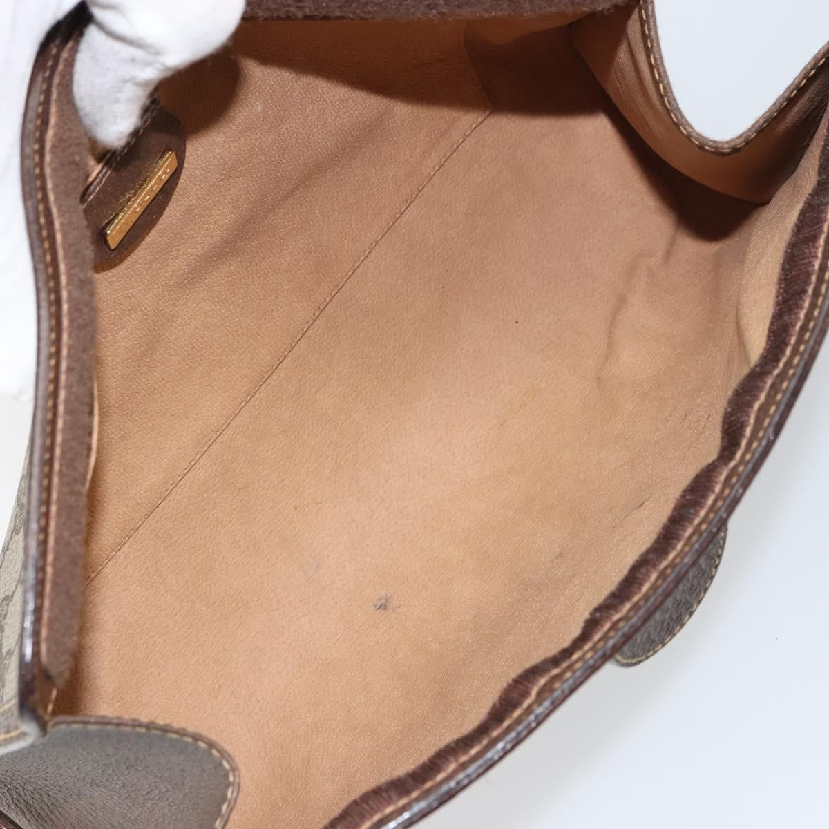 Gucci GG Supreme Clutch bag PVC, BEIGE, PVC, Clutche & pouche