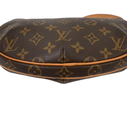 Louis Vuitton Croissant Handbag Monogram Canvas, BROWN, CANVAS, Shoulder bag