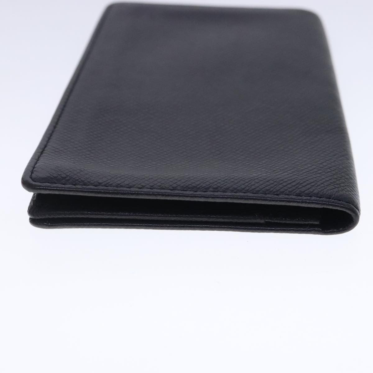 Louis Vuitton Porte Cartes Wallet Taiga Leather, BLACK, LEATHER, Wallets