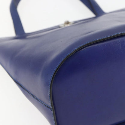 Celine Handbag Leather, BLUE, LEATHER, Handbag