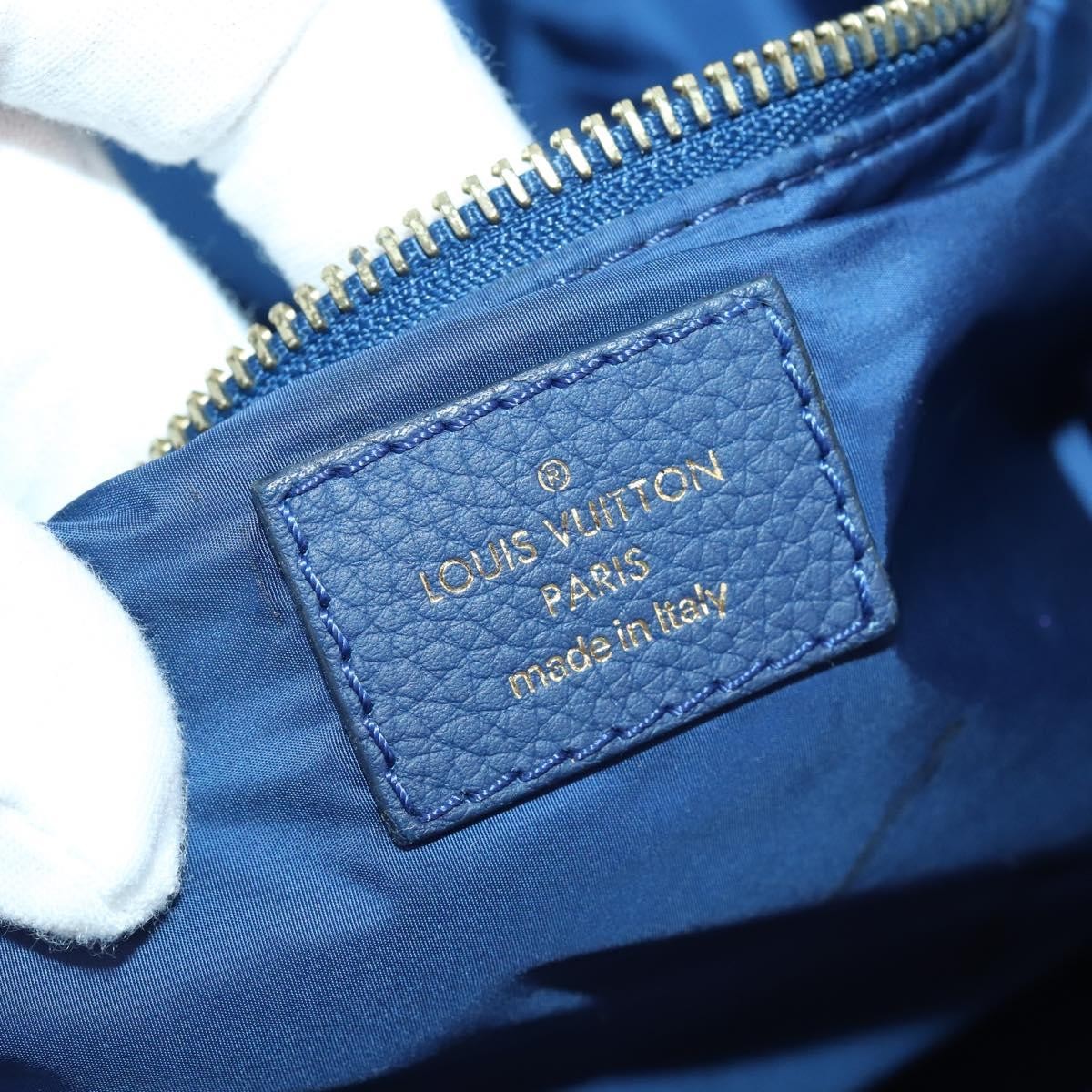 Louis Vuitton Noefull Handbag Ikat Nylon, BLUE, NYLON, Handbag