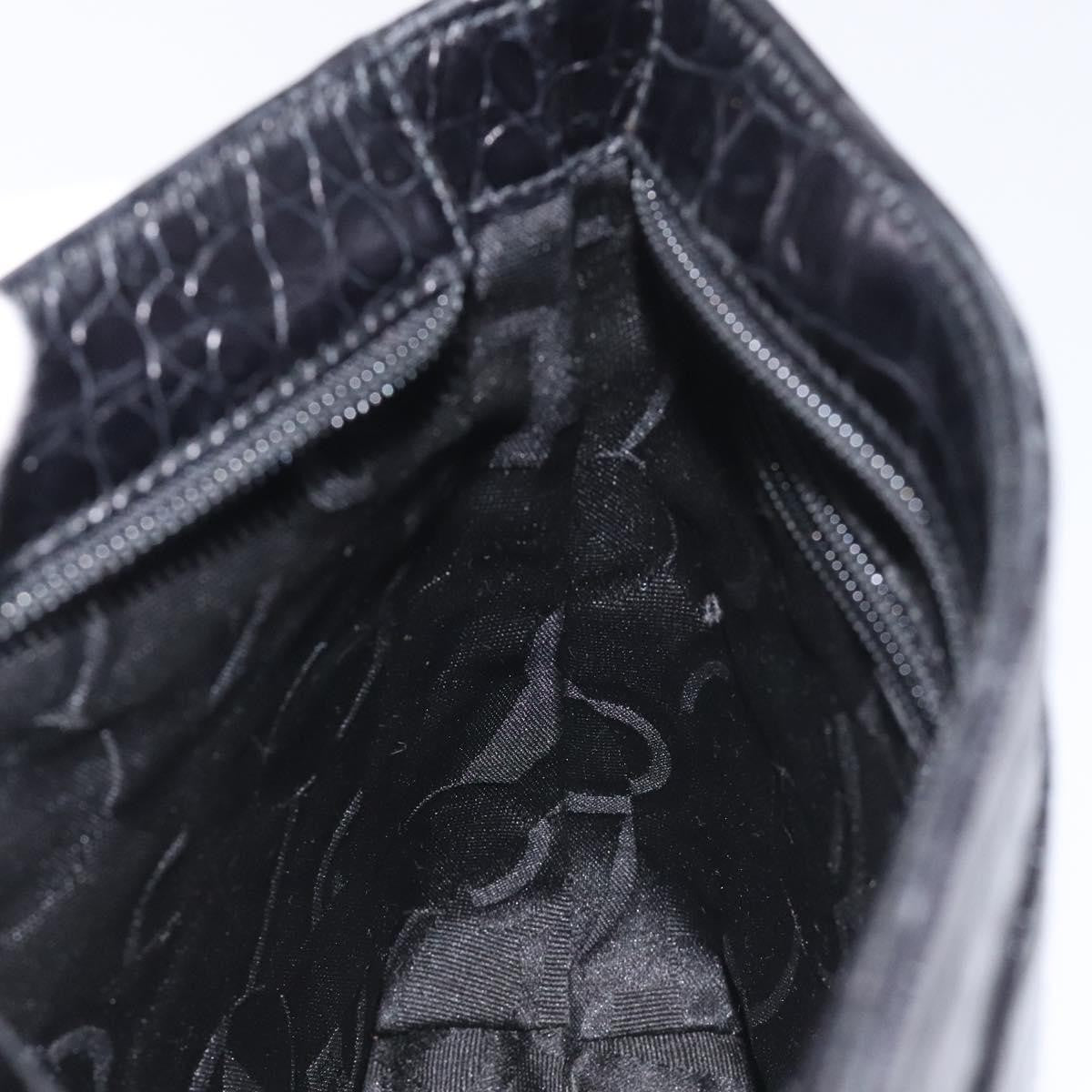 Salvatore Ferragamo Vara shoulder Bag Leather, BLACK, LEATHER, Shoulder bag