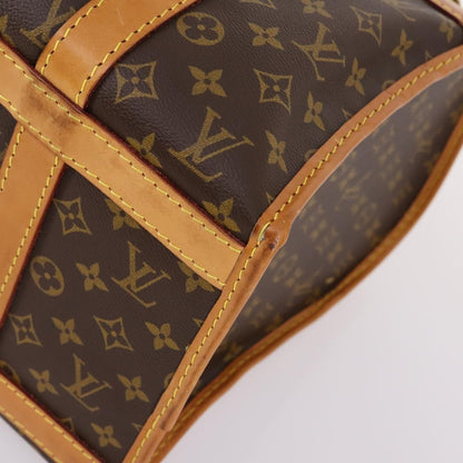 Louis Vuitton Dog Carrier Bag Monogram Canvas, BROWN, CANVAS, Travel bag