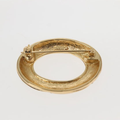 Christian Dior J'Adior Brooch Metal with Crystals, GOLD, METAL, Brooch