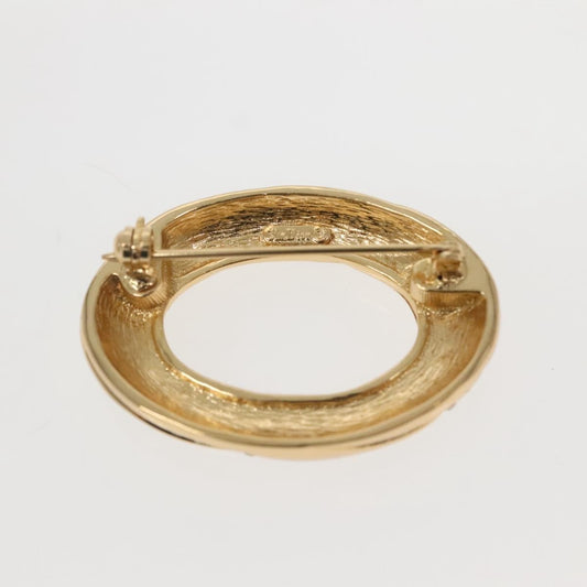 Christian Dior J'Adior Brooch Metal with Crystals, GOLD, METAL, Brooch