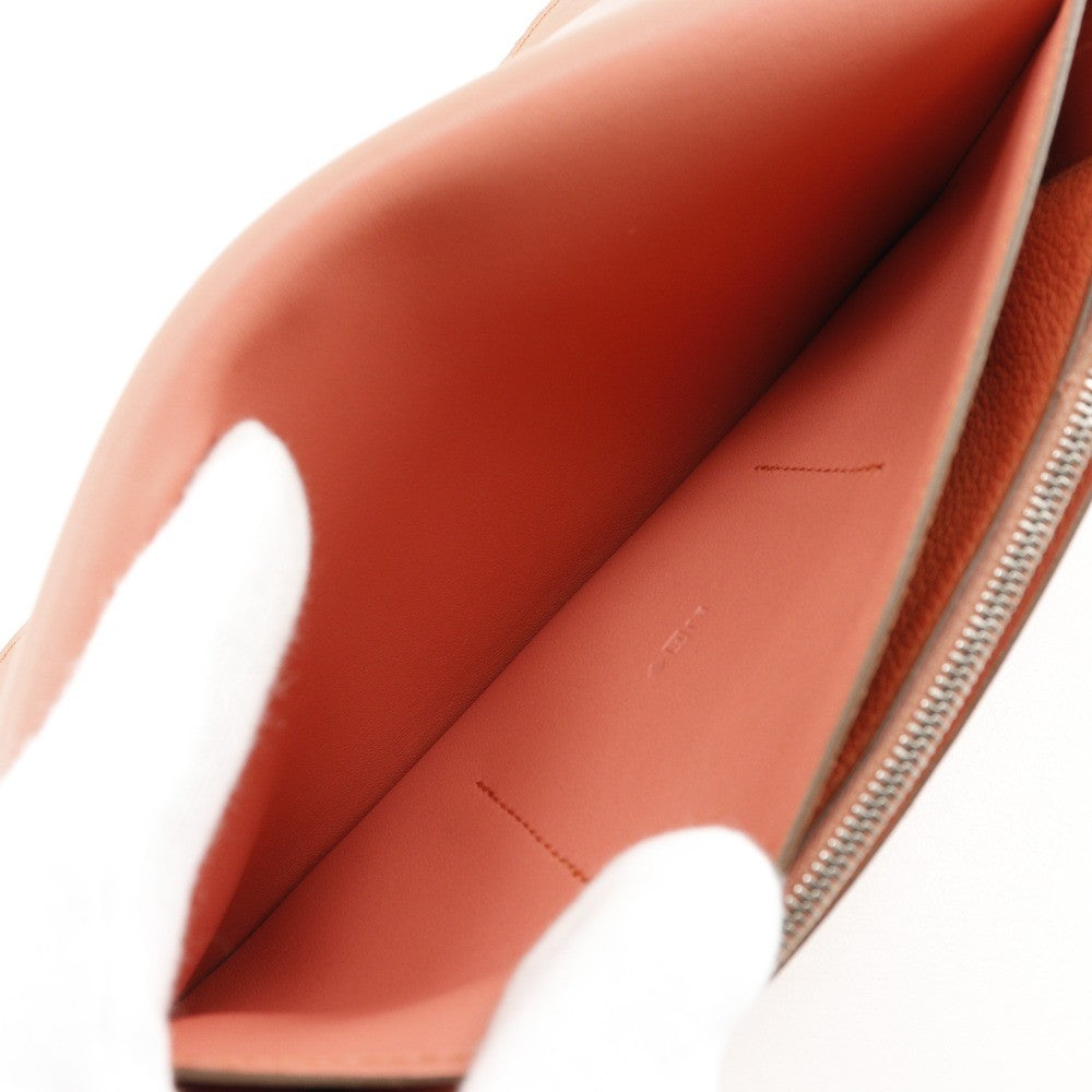 Hermes Dogon Duo Combined Wallet Leather, PINK, LEATHER, Wallets