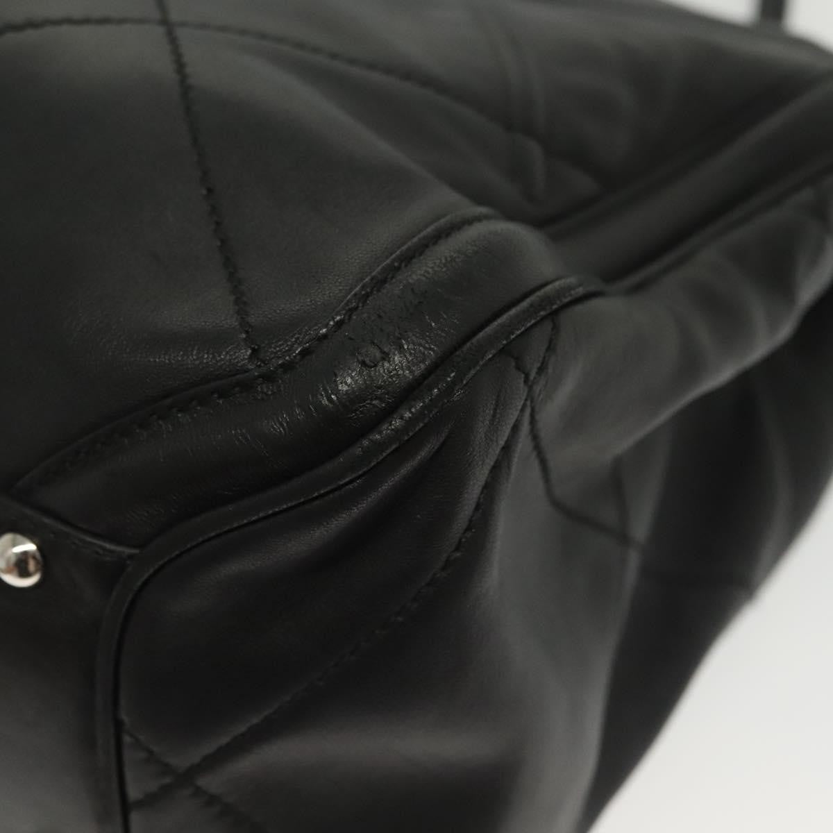 Salvatore Ferragamo Vala Handbag Leather, BLACK, LEATHER, Handbag