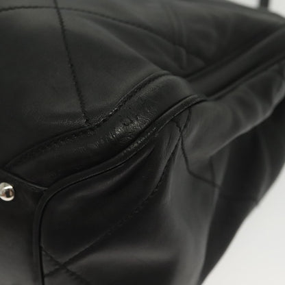 Salvatore Ferragamo Vala Handbag Leather, BLACK, LEATHER, Handbag