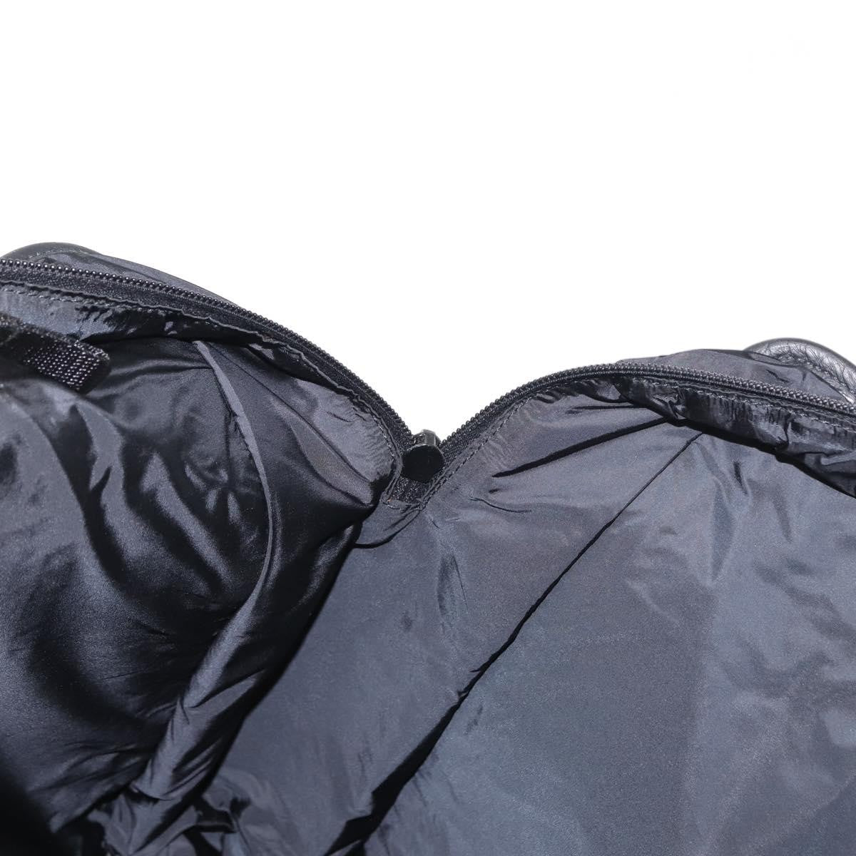 Prada Sport Briefcase Nylon and Leather, BLACK, NYLON, Briefcase