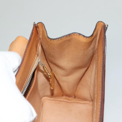 Celine Macadam Handbag Macadam with leather, BROWN, CANVAS, Handbag