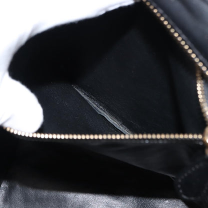 Celine Luggage Bag Denim and leather, BLACK, DENIM_JEANS, Handbag