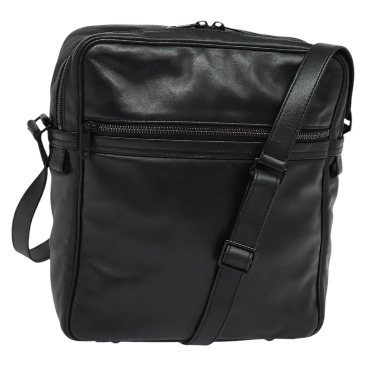 Louis Vuitton Clarkson Messenger Bag Monogram Shadow Leather, BLACK, LEATHER, Crossbody bag