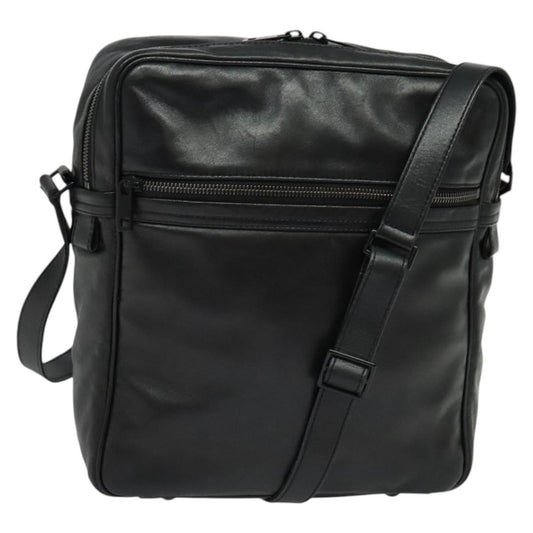 Louis Vuitton Clarkson Messenger Bag Monogram Shadow Leather, BLACK, LEATHER, Crossbody bag