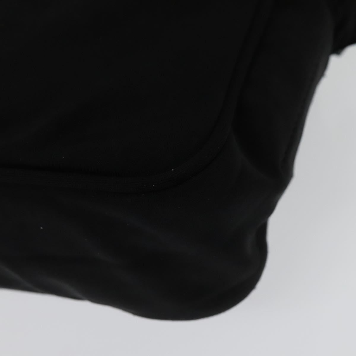 Miu Miu Zip Shoulder Bag Nylon, BLACK, NYLON, Shoulder bag