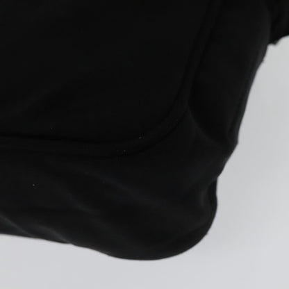 Miu Miu Zip Shoulder Bag Nylon, BLACK, NYLON, Shoulder bag