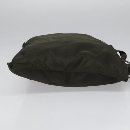 Prada Vintage Zip Tote Tessuto, KHAKI, NYLON, Tote bag