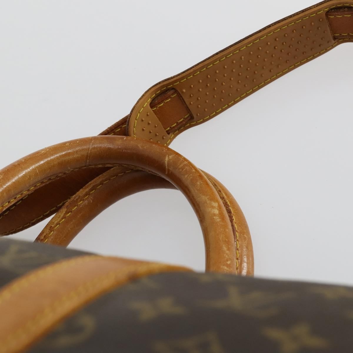 Louis Vuitton Keepall Bandouliere Bag Monogram Canvas, BROWN, CANVAS, Travel bag