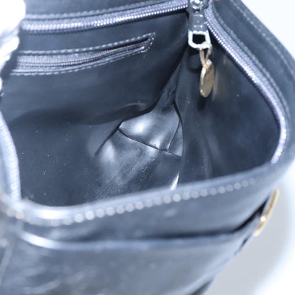 Christian Dior CD Zip Pouch Leather, BLACK, LEATHER, Clutche & pouche