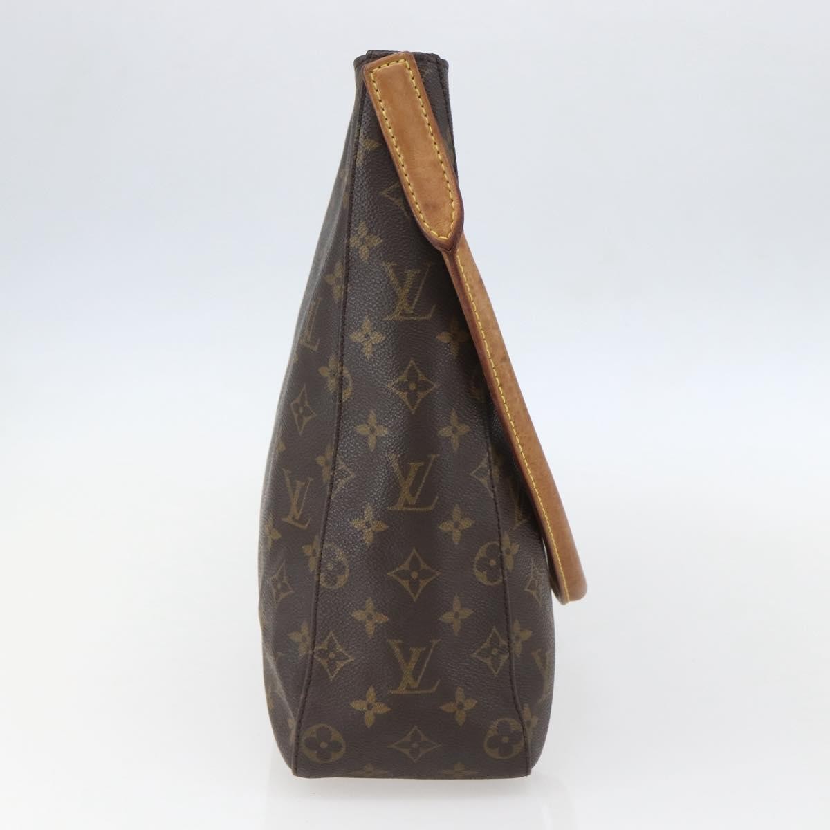 Louis Vuitton Looping Handbag Monogram Canvas, BROWN, CANVAS, Shoulder bag