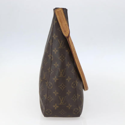 Louis Vuitton Looping Handbag Monogram Canvas, BROWN, CANVAS, Shoulder bag