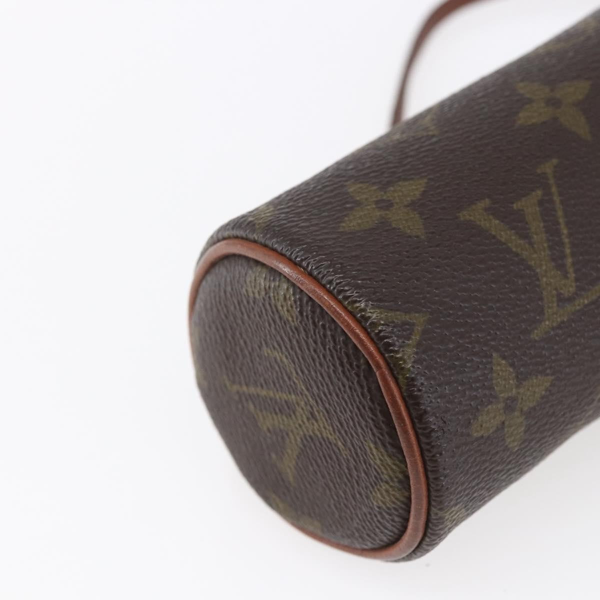 Louis Vuitton Papillon Pochette Monogram Canvas, BROWN, CANVAS, Clutche & pouche
