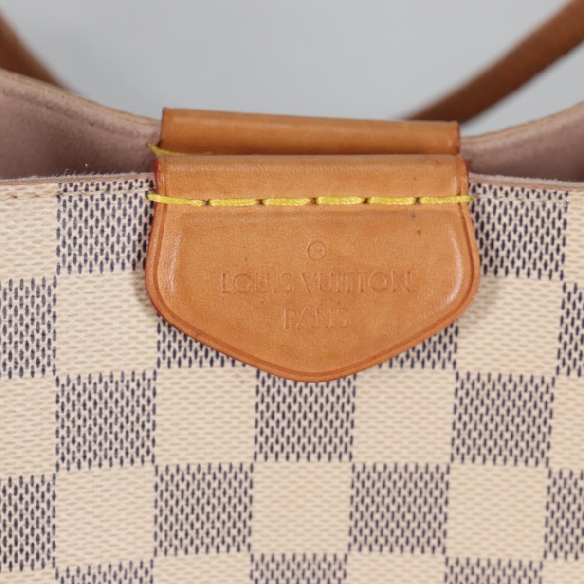 Louis Vuitton Propriano Handbag Damier, WHITE, CANVAS, Tote bag