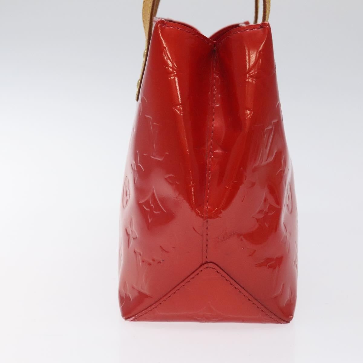 Louis Vuitton Reade Handbag Monogram Vernis, RED, PATENT_LEATHER, Handbag
