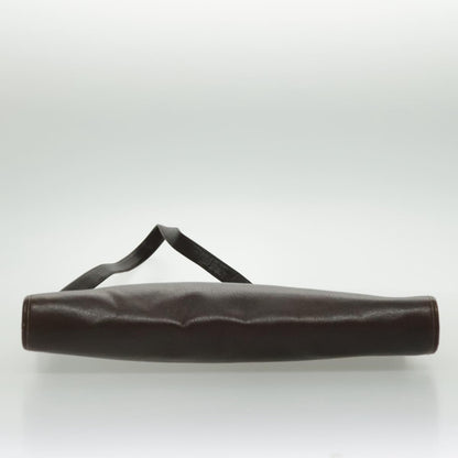 Christian Dior CD Shoulder bag Leather, BROWN, LEATHER, Shoulder bag