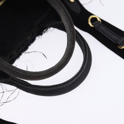 Prada Fringe Wicker Tote Woven Straw, BLACK, WOOD, Handbag