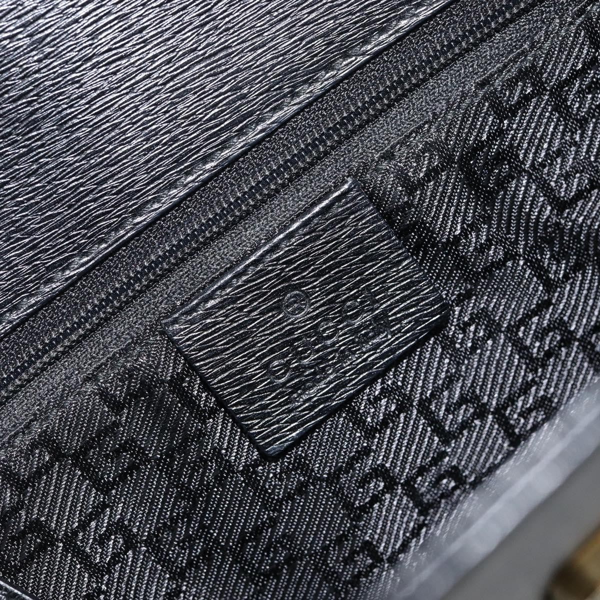 Gucci Vintage Handbag Canvas, GRAY, CANVAS, Handbag